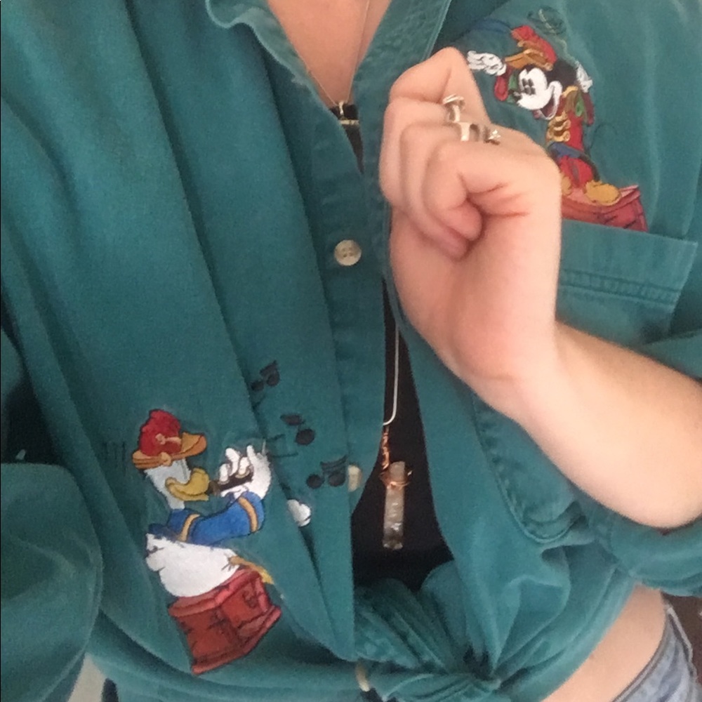 Vintage Men’s Disney Store button up.